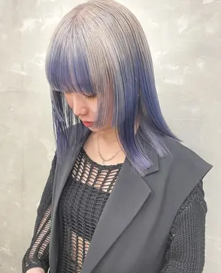 セミロング カラーモデル募集中 Rei🐈⬛/大宮のヘアスタイル