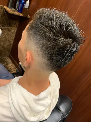 ショート メンズ 羽木 隆徒のヘアスタイル