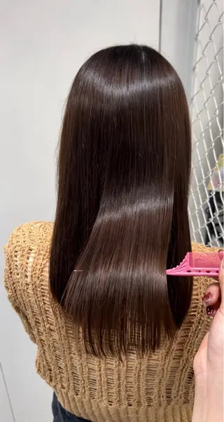 ミディアム himari💜 暖色/レイヤーカットのヘアスタイル