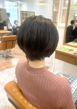 ショート 松下 倫子のヘアスタイル