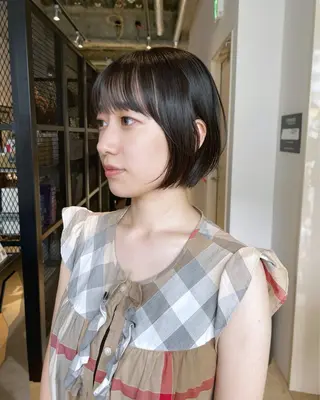 ショート かわい りほのヘアスタイル