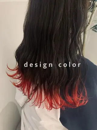 ロング カラー RINA🧤 デザインとボブのヘアスタイル