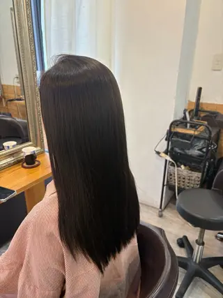 ロング カラー 髪質改善カラー/ 結べるレイヤー/文野のヘアスタイル