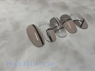 ネイル PURE BLUE NAILのネイルデザイン