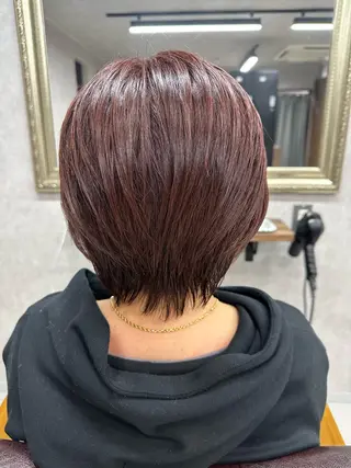 ショート カラー Lien 深井店のヘアスタイル