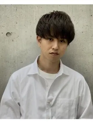 メンズ Ryo 難波 メンズサロンのヘアスタイル