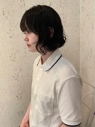 ショート カラー パーマ mai / linoah˚✧のヘアスタイル