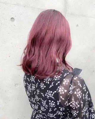 ミディアム カラー レイヤー暖色カラー 池袋Yamamotoのヘアスタイル