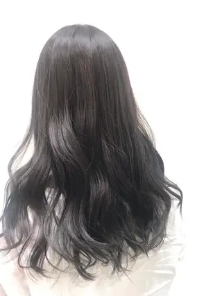 ロング パーマモデル募集🌈 森脇帆南のヘアスタイル