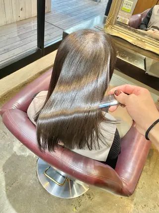 ロング 髪質改善&縮毛矯正 カット/soyaのヘアスタイル
