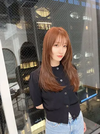 セミロング カラー ヘアアレンジ 【代表】 たき〜のヘアスタイル
