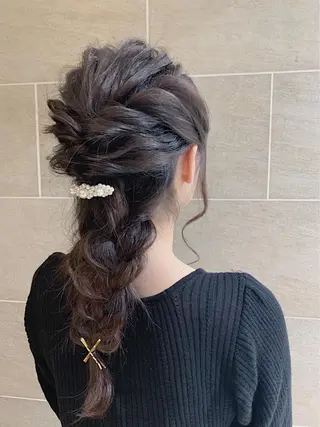 ヘアアレンジ 長谷川 華奈子のヘアスタイル