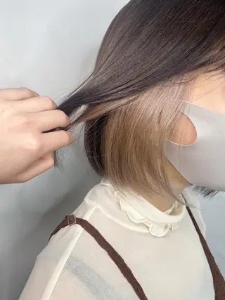 ショート カラー Hatanaka Airiのヘアスタイル