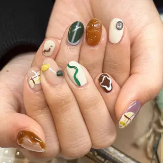 ネイル nailist yuiのネイルデザイン