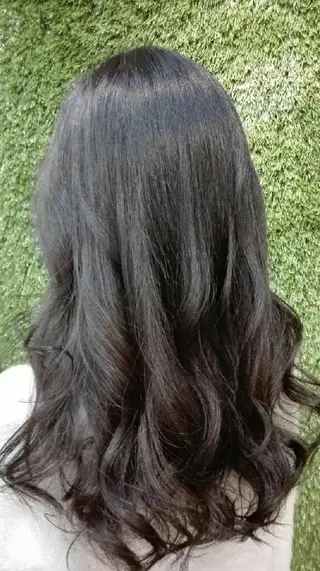ロング カラー パーマ ヘアアレンジ メンズ キッズ ネイル マツエク・マツパ MEGUMI megumiのヘアスタイル