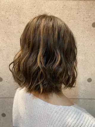ミディアム カラー ✨ブリーチ/エクステ 豊住 光輝✨のヘアスタイル