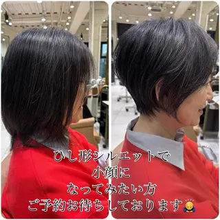 ショート 大人ショート特化/ カットモデル/表参道のヘアスタイル
