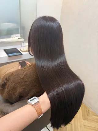 ロング カラー 髙橋明衣 /tocca船橋北口のヘアスタイル