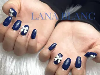 セミロング nail LUNA BLANCのネイルデザイン