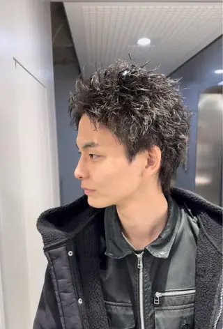 パーマ メンズ ❤️‍🔥メンズ専門 mamu❤️‍🔥のヘアスタイル