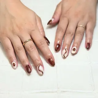 ネイル FlyingSeep 🫧Kaho🍒💟のネイルデザイン