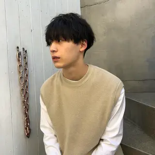 メンズ happy  man 🌸クロスパーマ🌸のヘアスタイル