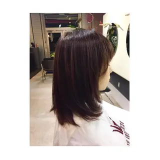 ミディアム カラー 河原 卓司のヘアスタイル
