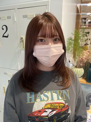 ミディアム カラー belta.🌱 安藝夏花🌻のヘアスタイル