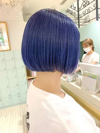 ショート 🍀ケアブリーチ カラー🍀坂井のヘアスタイル