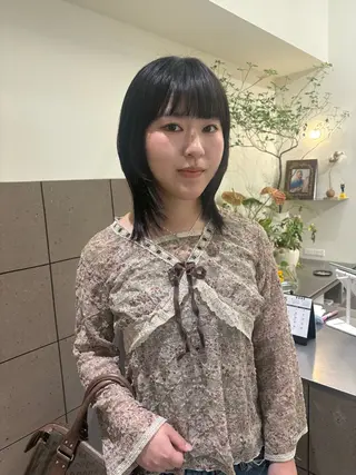 ミディアム natsuki /HUIのヘアスタイル