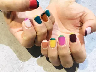 ネイル 舞田 苑香のネイルデザイン