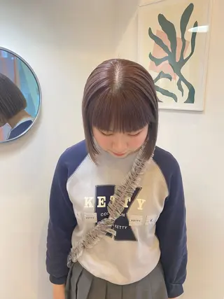 ショート 中津 まどかのヘアスタイル