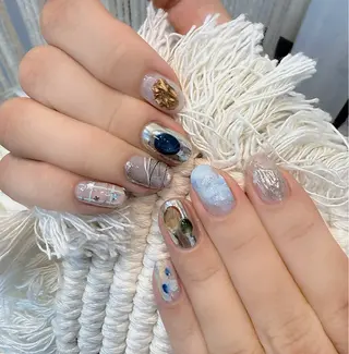 ネイル Flower nailのネイルデザイン