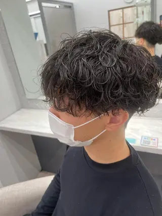 パーマ メンズ 🍐シャドウパーマ メンズ特化/守岡🍐のヘアスタイル