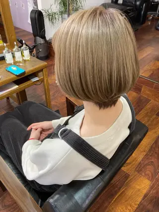 ショート カラー 小木曽智美 /ボブ/ショートのヘアスタイル