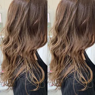 ロング カラー 心斎橋韓国ボブ 好原良真のヘアスタイル