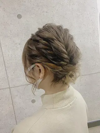 ショート ヘアアレンジ 京都最安価エクステ muuka🦋のヘアスタイル