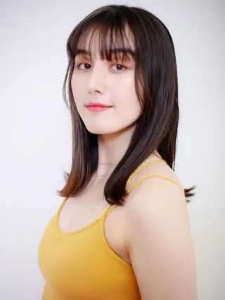 ロング カラー BASSA 下井草店のヘアスタイル