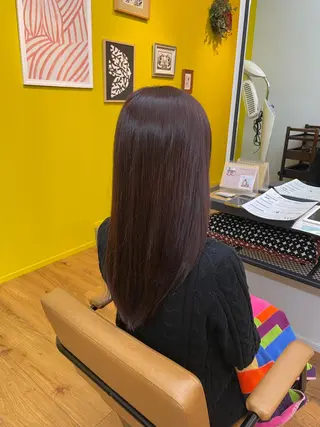 ロング カラー 望月 千絵のヘアスタイル