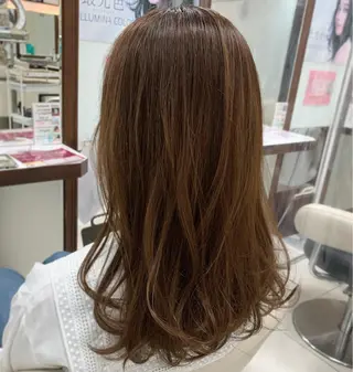 ロング カラー miiro 長津田 髪質改善 フジムラのヘアスタイル