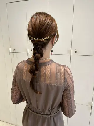 ロング ヘアアレンジ 透明感カラー🫧 nanohaのヘアスタイル