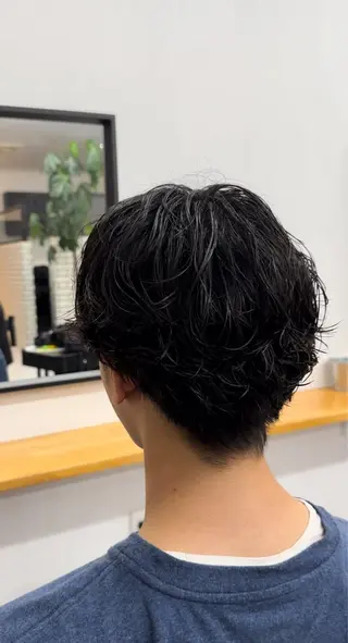 パーマ メンズ lafit YURITOのヘアスタイル