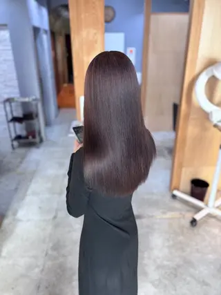 ロング miloc naha ナナカのヘアスタイル