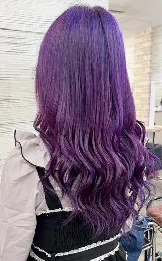 セミロング カラー ヘアアレンジ 枝毛カット&髪質改善 満足NO.1岡しゃんのヘアスタイル