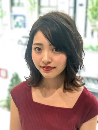 ミディアム 【ショートカット 美髪矯正】今井隆太のヘアスタイル