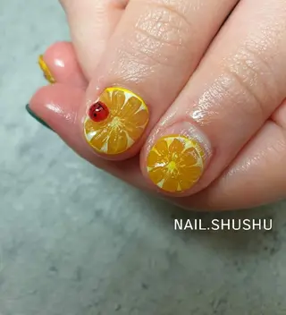 ネイル 3dパーツ/流行り 👧shushu❤️のネイルデザイン