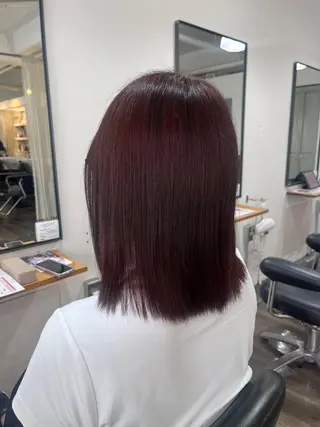 カラー 宮澤 弥湖のヘアスタイル