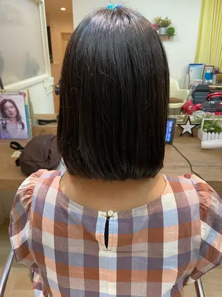 ミディアム コバヤシ ユウスケのヘアスタイル