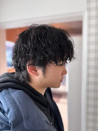 パーマ メンズ jammin.新塘 亮介のヘアスタイル