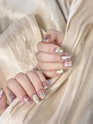 ネイル EE.Nail所属・FuFu.Nail 2️⃣番のネイルデザイン